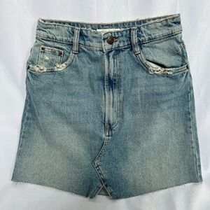 Mini Denim Skirt